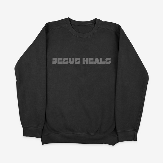 Jesus Heals crewneck sweatshirt