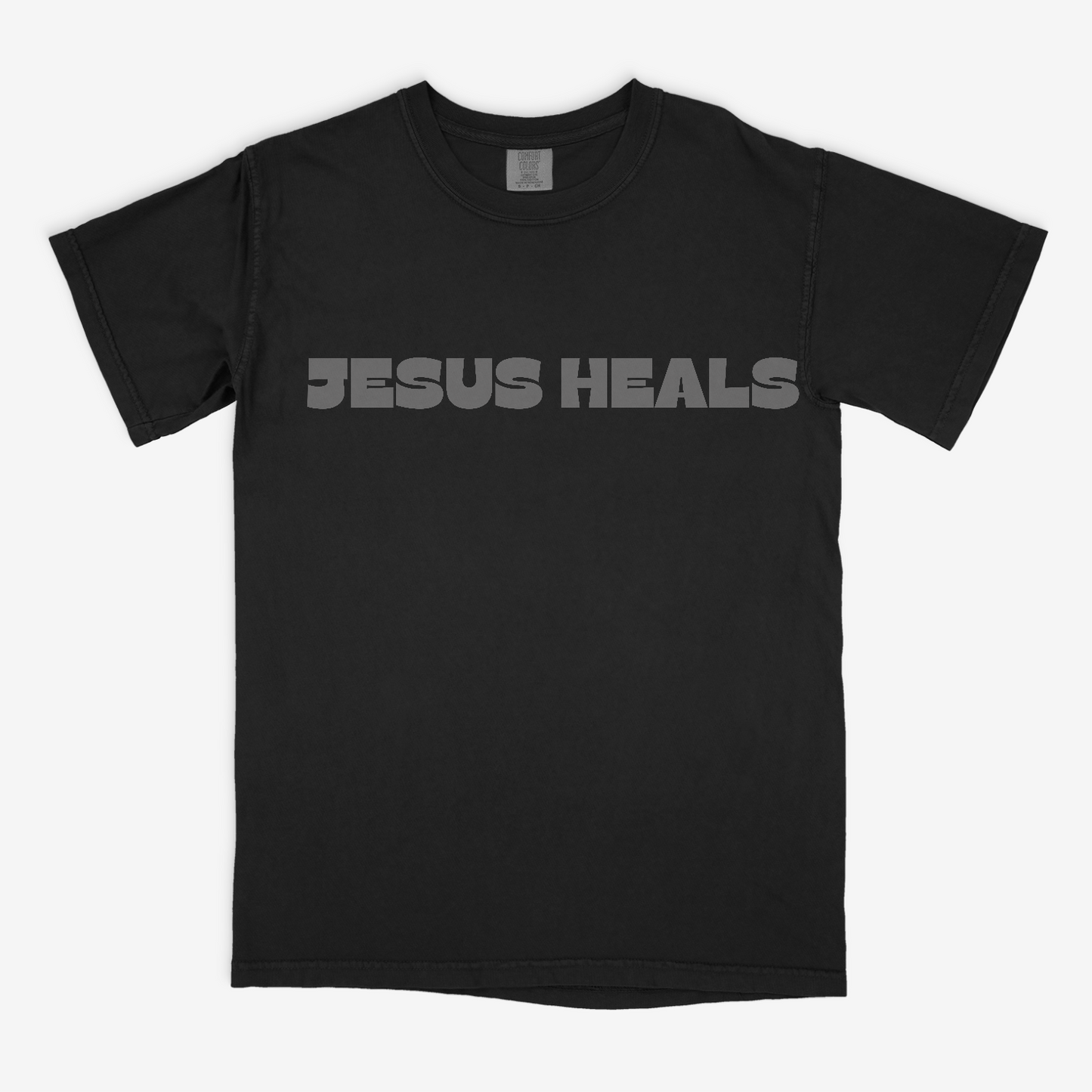Jesus heals black Tshirt